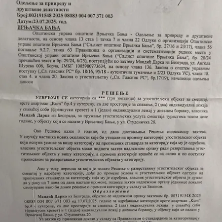 Apartman Kum Vrnjačka Banja